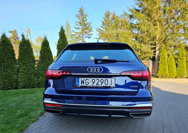 Audi A4 cena 139000 przebieg: 39700, rok produkcji 2020 z Płoty małe 352